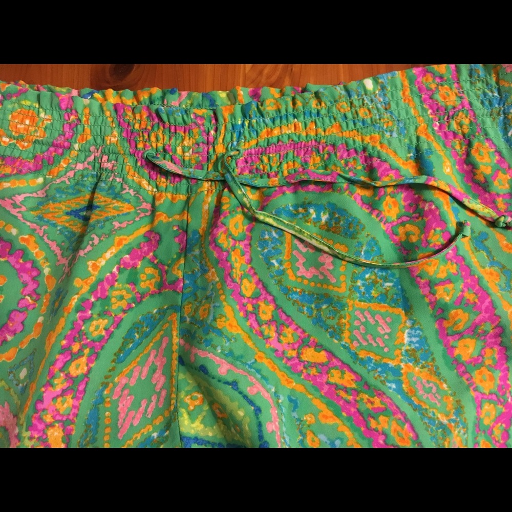 Lauren Ralph Lauren Colorful Drawstring Pants - Picture 4 of 5